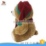 Custom Made Cheap Plush Teddy Bear Toy With Christmas Hat Quality Choice thumbnail-2