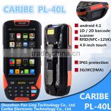 CARIBE PL-40L Ab054 Handheld rugged pocket PDA with GPRS/GPS/3G/WIFI/RFID reader/Barcode scanner