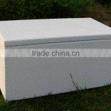 White Rattan Storage Box High Quality thumbnail-1