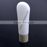 30ml 50ml Matte White Deodorant pe Bottle With Roller Ball