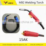 CO2 MIG Torch Europe Type Connector 15AK Binzel Type Welding Torch
