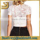Regal Mesh Crop Ladies t Shirts 2015 thumbnail-5