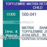 Matrix Retainer Tofflemire Junior Child , Dental Instruments, Dental Lab Instruments