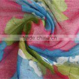 Flower Printed Viscose Big Scarf thumbnail-4