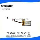 3mm 3.7v 60mah Rechargeable Lithium Ion Battery Ultra Thin Lipo Battery