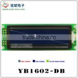 characters lcd display 1602, 16 characters 2 line blue