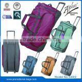 Travel Travelling Duffel Luggage Storage Trolley Bag With Wheels thumbnail-1