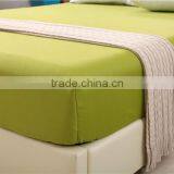 100% Cotton Fitted Sheet Green thumbnail-2