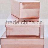 Customizeal Rose Gold Oil Paper Box/gift Box thumbnail-3