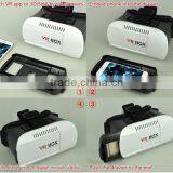 3D VR Box Virtual Reality Headset Adjust Cardboard ABS and Spherical Resin Lens for Iphone Lens thumbnail-4