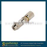 75 Ohm 1.6/5.6 rf Connector Plug Straight Crimp for RG 316,LMR 100 thumbnail-1