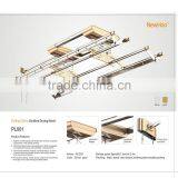 Aluminum Indoor Pulling Chain Clothes Drying Rack thumbnail-1