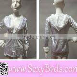 Women Sexy White Christmas Party Costumes thumbnail-1