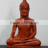 Resin MeditatingThai Buddha Statue DSF-HR26 thumbnail-1
