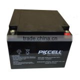 PKCELL BATTERY 12v 24ah gel deep cycle battery for solar system