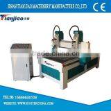 Double Spindle Cnc Wood Carving Machine