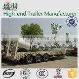 China Trailer Factory Tri-axle Semi Trailer, Low Bed Trailer thumbnail-3