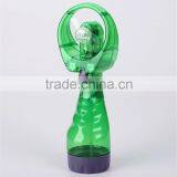 Battery Operated Mini Water Mist Fan/ Cooling Fan/water Bottle Spray Fan thumbnail-1