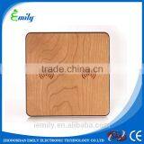 Dual Channels Wooden Qi Universal Wireless Charger Charging Pad for Mobile Phone thumbnail-4