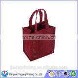 Eco-friendly Material Meet EN71,Phthalate&AZO Free,Low Lead& Jute Wine Bag Made in China