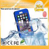 5.5" Fingerprint Touch ID PEC TPU Silicone Case for IPhone 6 6S 6 Plus Waterproof Case Cover