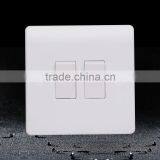 High Quality UK Standard Two Gang One Way or Two Way Wall Switch