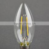 2015 Antique LED Filament Bulb C35 Full Glass Lamp 2W E12 110V Dimmable thumbnail-4
