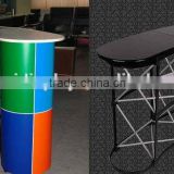 Expo promotional exhibition customized aluminum 2*2 pop up advertising counter