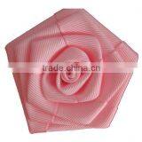 Wholesale Mini Satin Ribbon Rolled Fabric DIY Rose Flowers For Girl Dress thumbnail-4