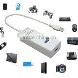 Portable High Speed 5Gbps Bulit-in 35cm USB Cable 4ports USB3.0 Hub for USB Device thumbnail-6