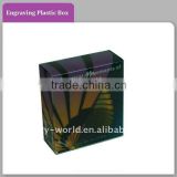 Plastic/PP/PVC Packaging Box With Engraving Effect For Food Or Gift