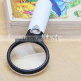 45X 3 LED Light Reading Magnifying / Handheld Magnifier / Glass Lens Jewelry thumbnail-6