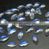 Aaa Very Nice Quality Gorgeous Rainbow Moonstone Smooth Marquise Shape thumbnail-3
