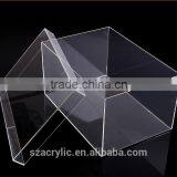 Customized Clear Acrylic Shoe Box Fancy Acrylic Shoe Box thumbnail-4