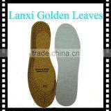 2015 Lanxi Cork Cotton Shoe Insoles Anti-sweat Natural Cork Insole for shoe