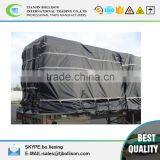 Flatbed Truck Tarp - 15oz Light Weight Steel Tarp For Flatbed Trailer Tarps