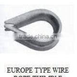 Europe Type WIRE ROPE THIMBLES