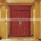 2016 Design Wood Main Door Models Solid Wood Material thumbnail-6