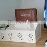Convenient Beautiful Carved Pattern Tissue Box