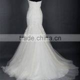RSW878 Suzhou China Custom Made New Model Lace Mermaid Wedding Dress 2016 Bridal thumbnail-4