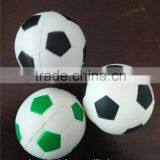 Hot Selling Printed Cheap Football Shape PU Foam Stress Ball for Promotion thumbnail-1