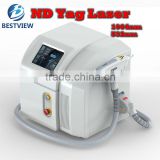 Telangiectasis Treatment Professional Beauty Machine Tattoo Tattoo Removal Laser Machine Removal System Q Switch Nd Yag Laser