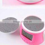 Novelty Promotional Item Gift Android Robots DIY Music Led Star Light Projecting Alarm Clock,digital Clocks thumbnail-2