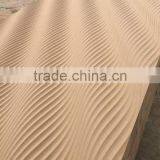 Mdf Hdf Board /mdf 20mm /3d Decorative Board /mdf Color Sample