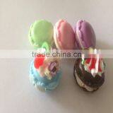 Artifcial Decorative Macaron Model | Fridge Magnet 3D Charm | Yiwu Sanqi Crafts - Fake Food Manufacturer in China