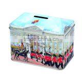 Army Printing Coin Bank/house Shape Coin Bank