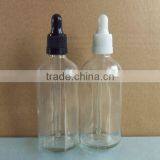 China 100ml CLEAR Glass Dropper Bottles AMBER Essential Oil Bottle Ejuice Bottle for e Liquid Flavor thumbnail-1