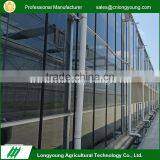 New style high quality aluminum agriculture greenhouses prices glass