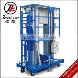 High Quality CE ISO Double Masts Aluminium Aerial Work Platform Jeakue JK01081 thumbnail-1