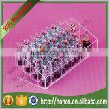 New Arrival Clear Colour 4 Tiers 35 Bins Lipstick Cosmetics Use Acrylic Display Rack thumbnail-1